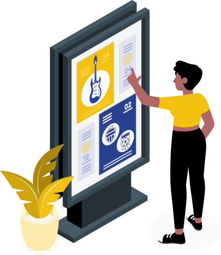 OFFLINE MARKETING illustration